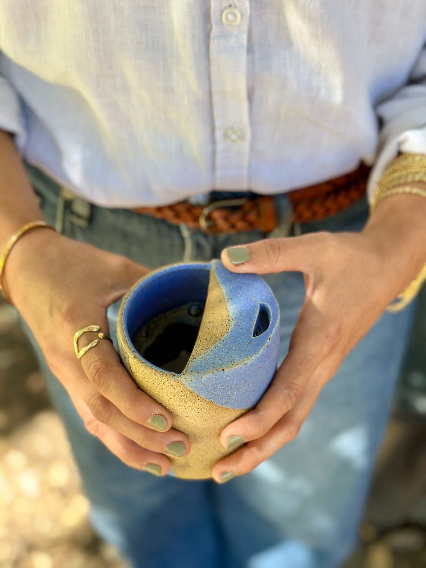 Piola 2 Dip Lidded Mug