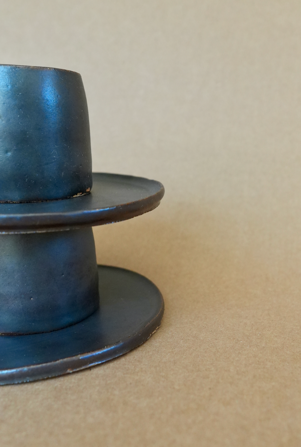 Carbón Espresso Cup & Plate