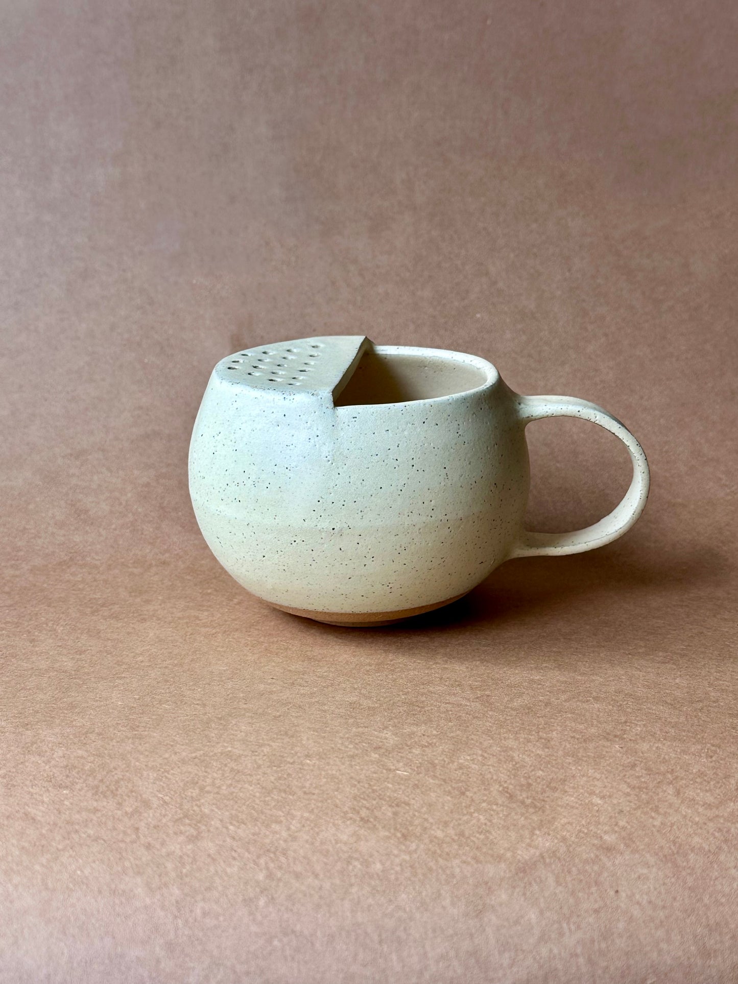 The Ojai Colander Cup (Creamy Matte)