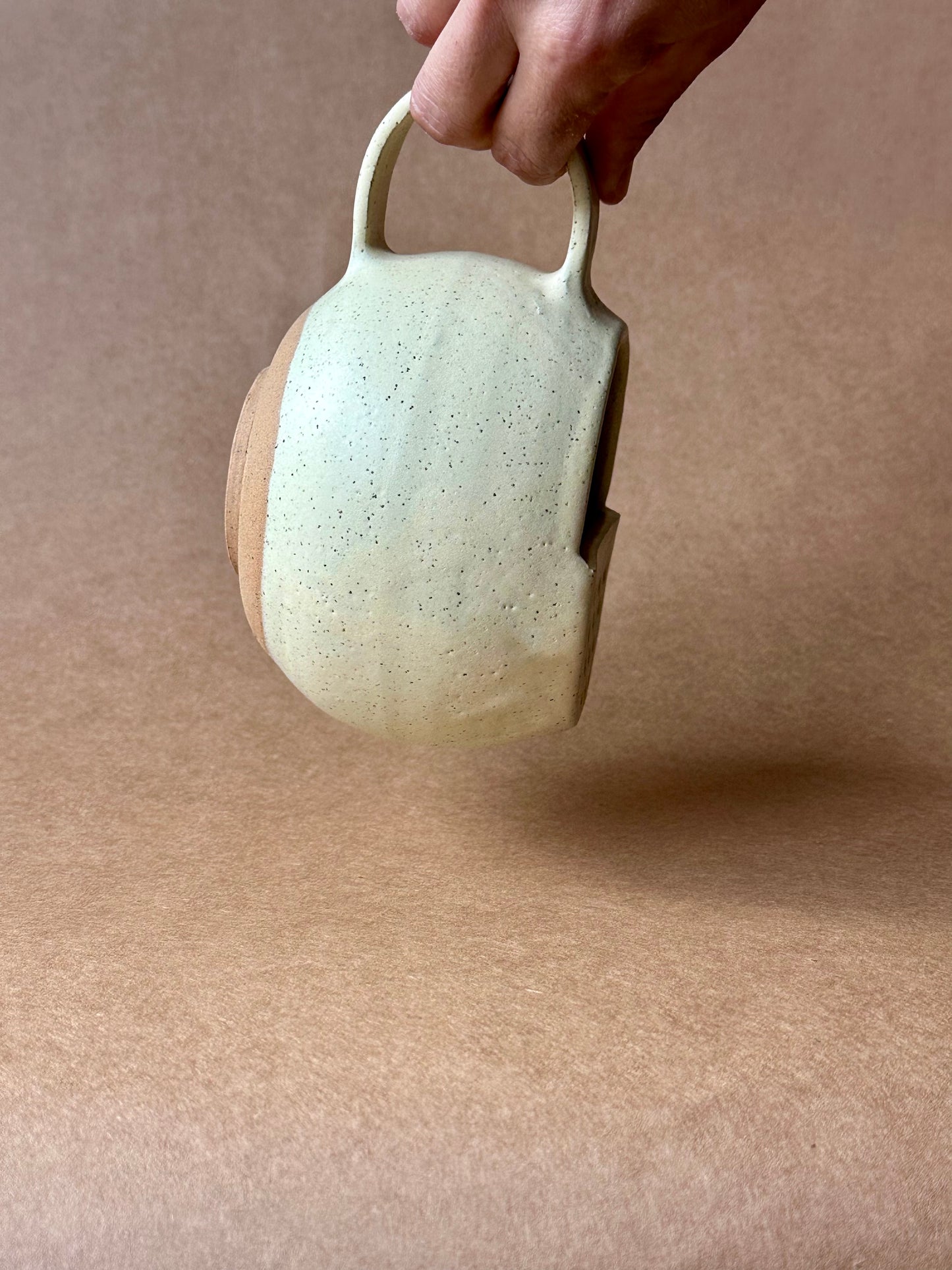 The Ojai Colander Cup (Creamy Matte)