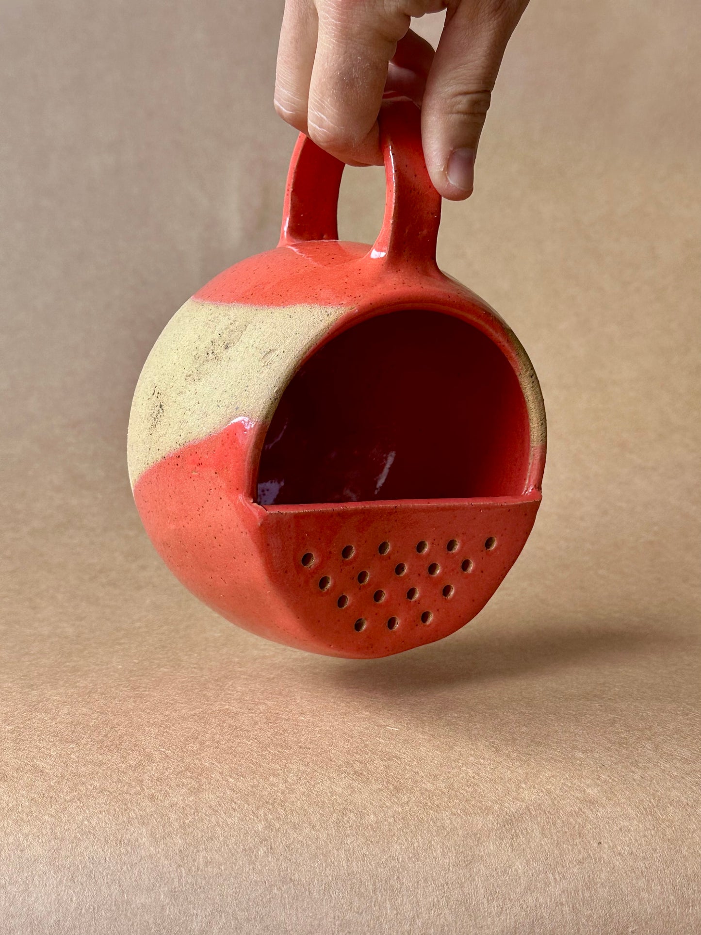 Ojai Colander Cup (Sunset Red)