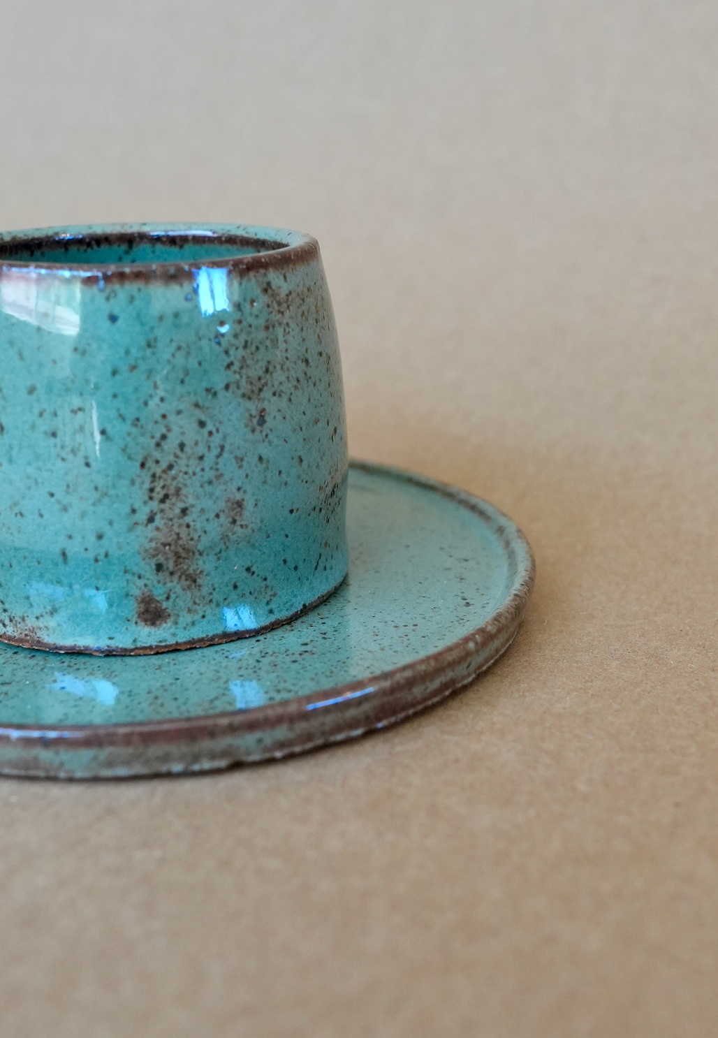 Iguazu Espresso Cup & Plate