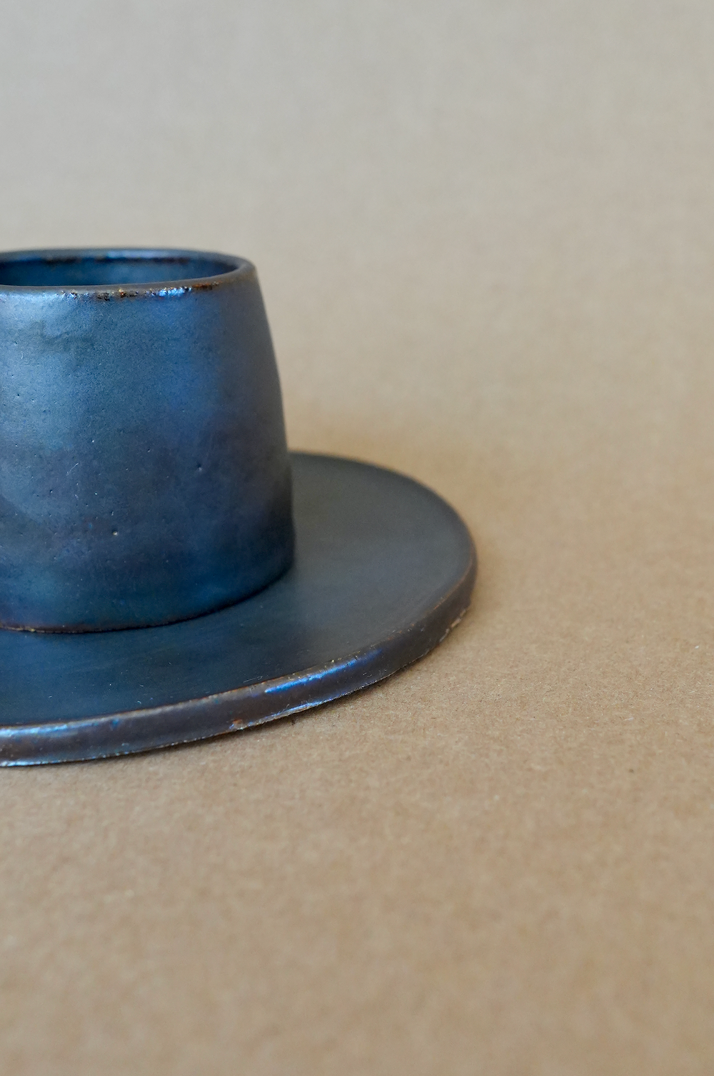 Carbón Espresso Cup & Plate