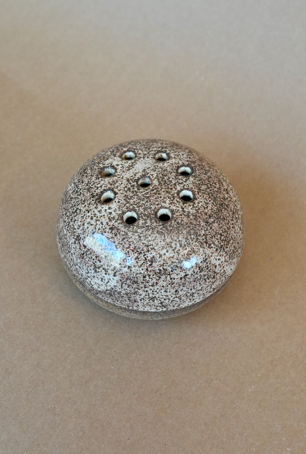 Speckled Flower Frog Vase
