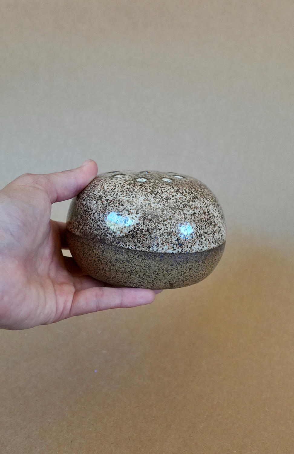 Speckled Flower Frog Vase